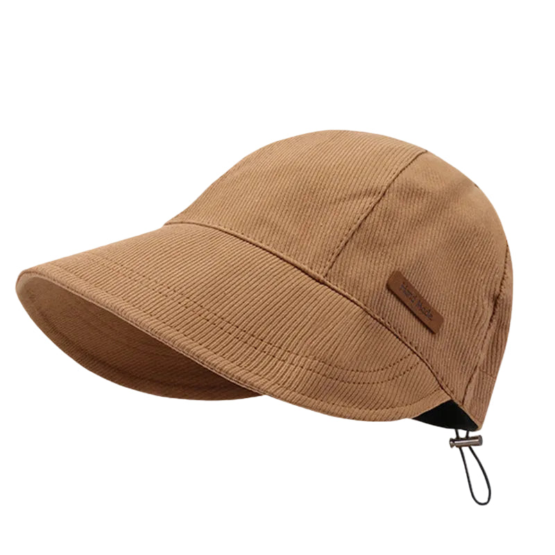 Gorra unisex con textura acanalada