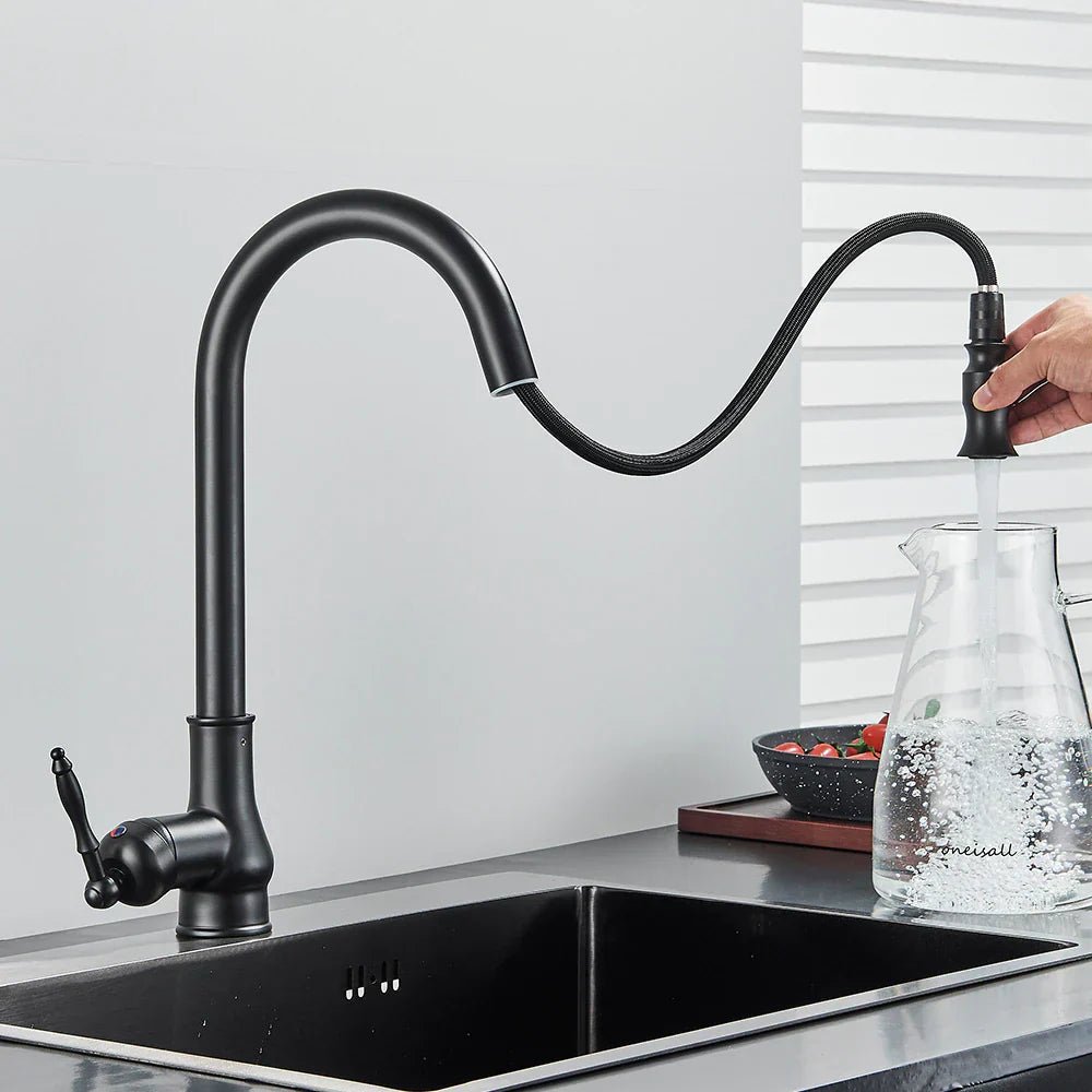 Grifo de cocina con cabezal rociador extraíble