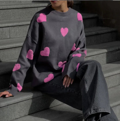 Jersey de Mujer - Cuello Redondo y Corte Holgado
