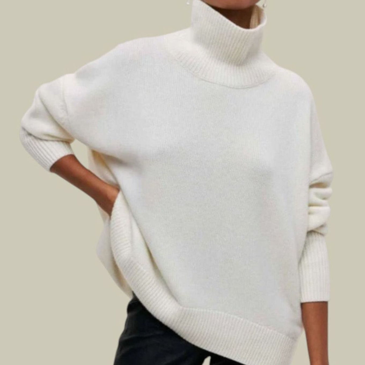 Jersey Oversize de Mujer - Manga Larga