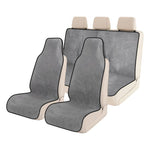 Juego de fundas para asientos de coche con cobertura frontal y trasera