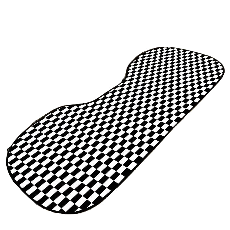 Juego de fundas para asientos de coche con patrón de cuadros
