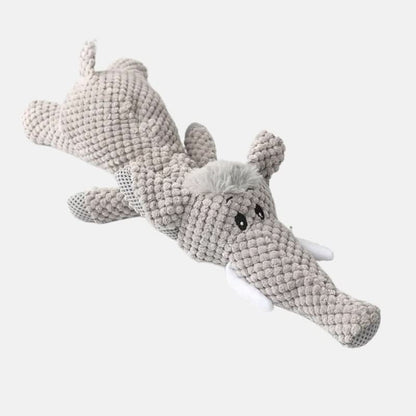 Juguete de peluche con exterior de textura