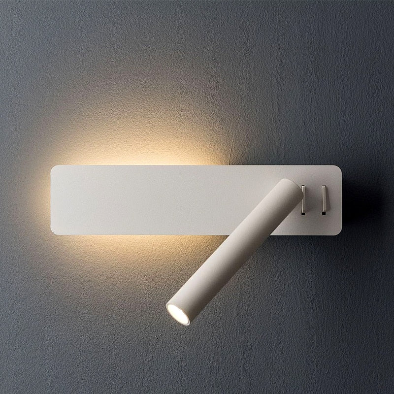 Lámpara de pared LED giratoria