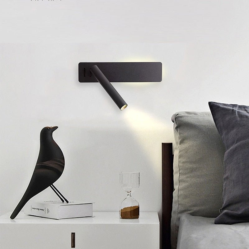Lámpara de pared LED giratoria