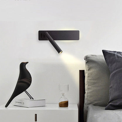 Lámpara de pared LED giratoria