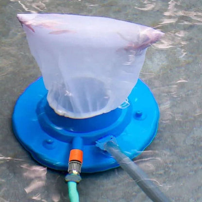 Limpiador de piscina con bolsa de recolección de malla