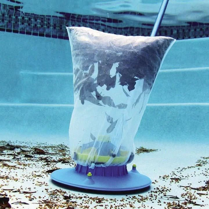 Limpiador de piscina con bolsa de recolección de malla