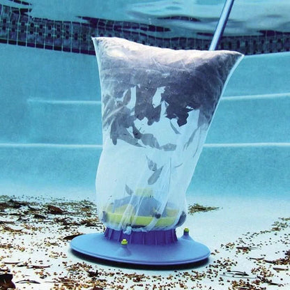 Limpiador de piscina con bolsa de recolección de malla