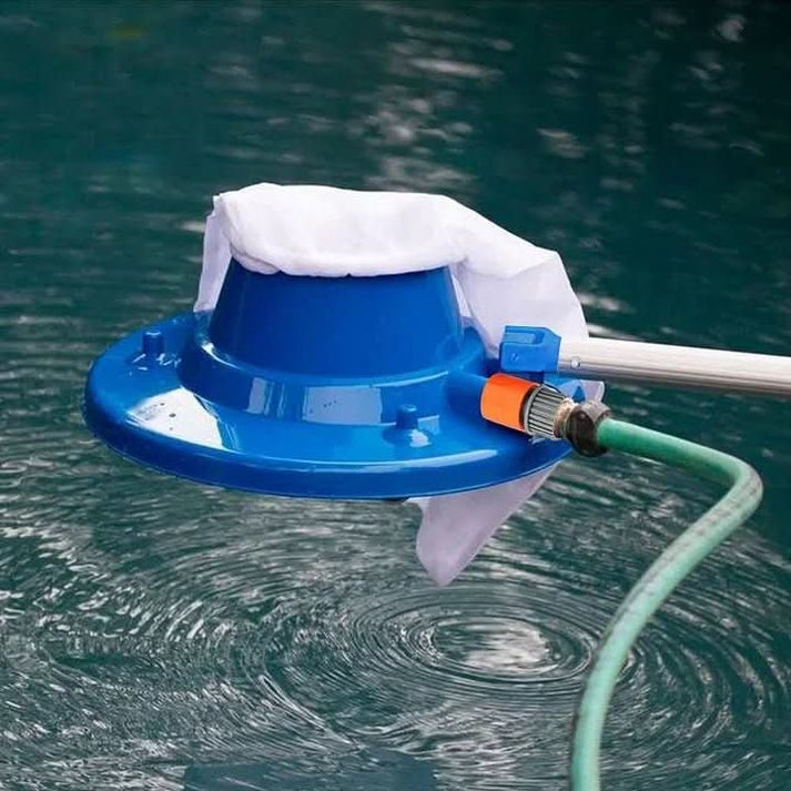 Limpiador de piscina con bolsa de recolección de malla