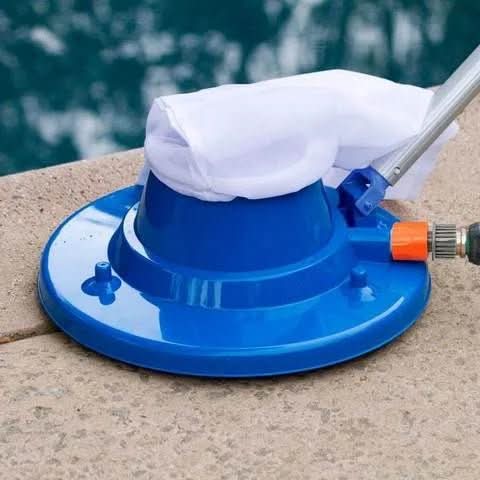 Limpiador de piscina con bolsa de recolección de malla