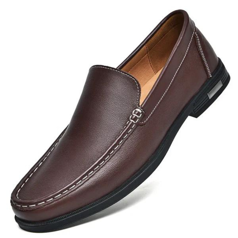 Mocasín slip-on para hombre con costura moc