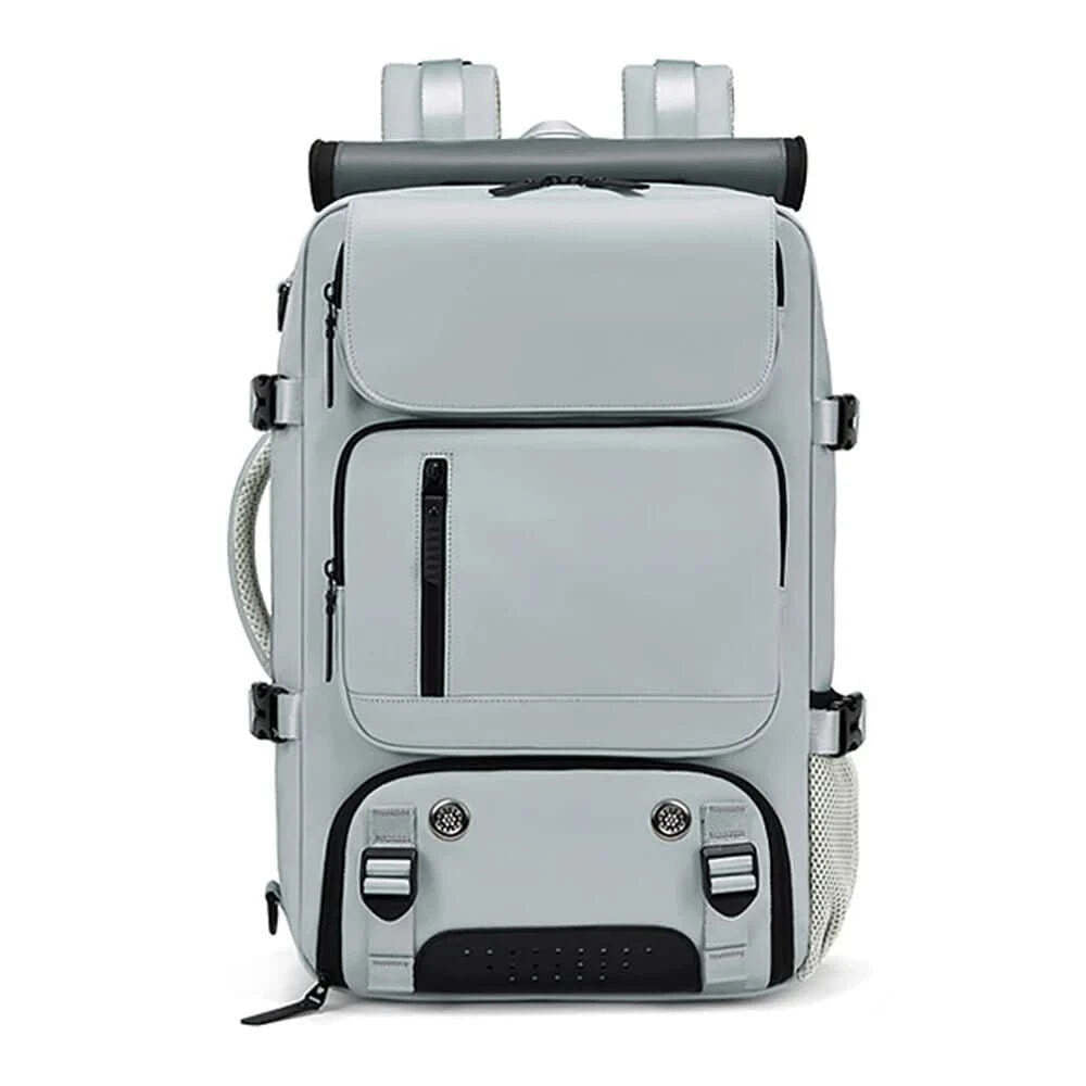 Mochila multicompartimentos con cierre de solapa
