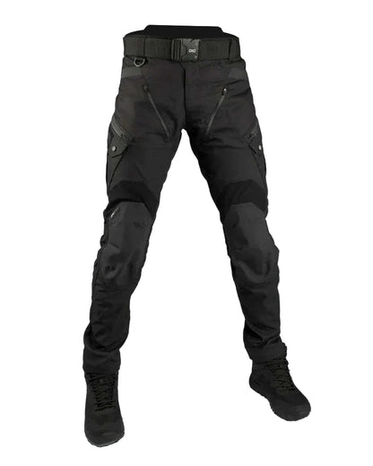 Pantalones cargo para hombre con múltiples compartimentos
