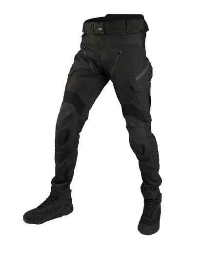 Pantalones cargo para hombre con múltiples compartimentos