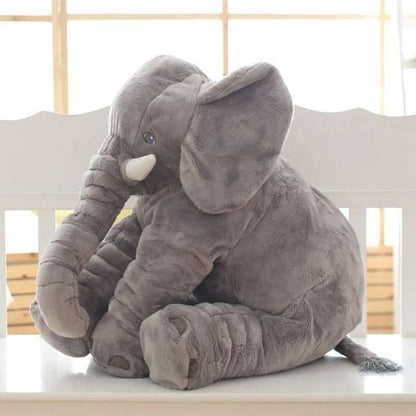 Peluche de elefante con trompa larga