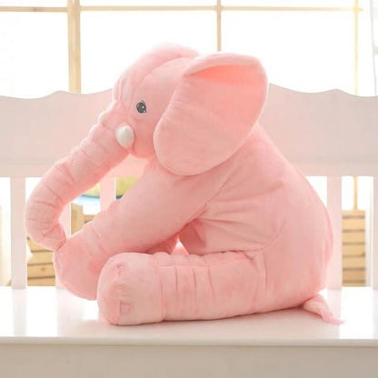 Peluche de elefante con trompa larga