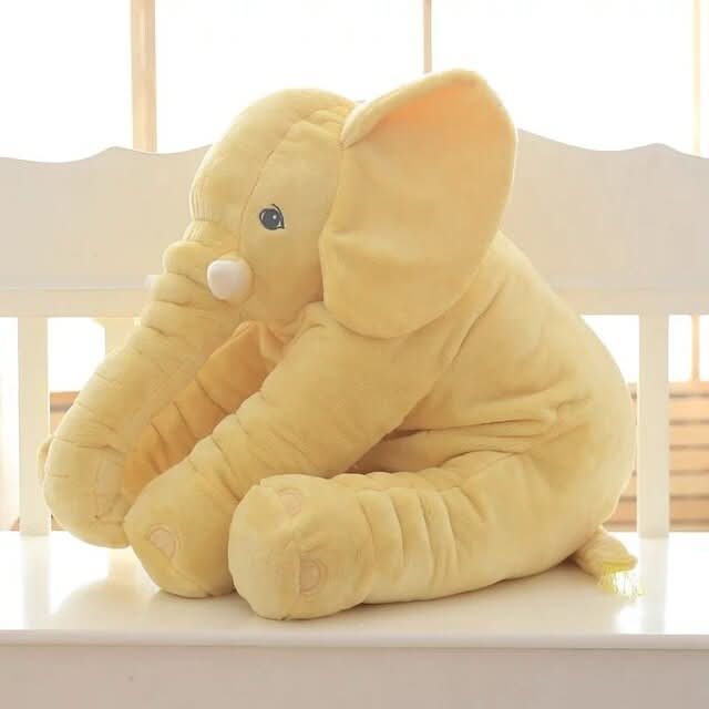 Peluche de elefante con trompa larga