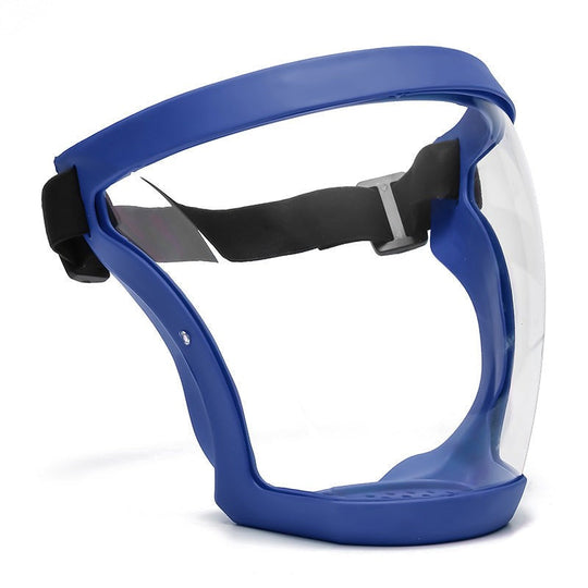 Protector facial de cobertura completa con correa elástica