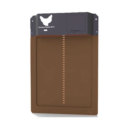 Puerta automática para gallinero con sensor