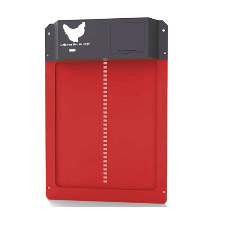 Puerta automática para gallinero con sensor