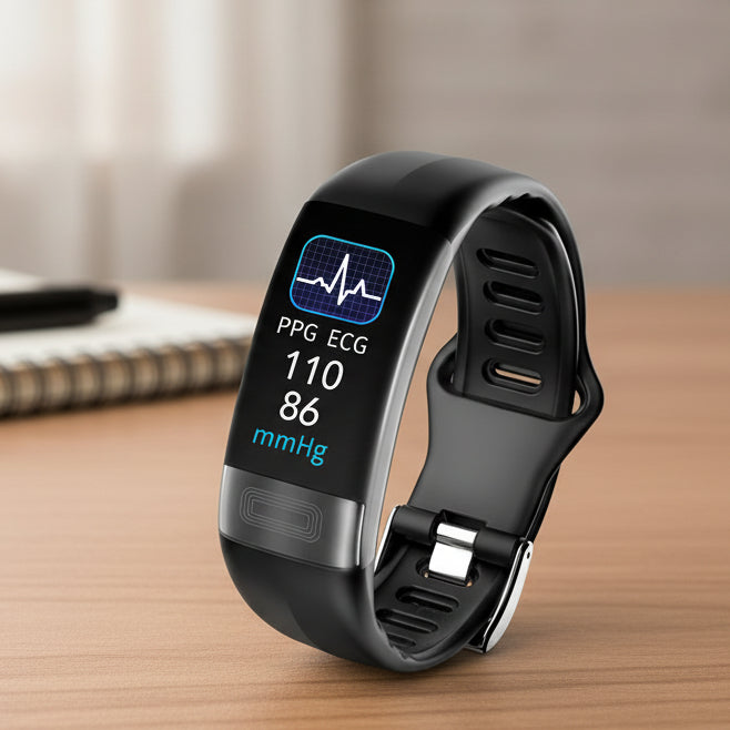 Reloj inteligente con rastreador de actividad y pantalla digital