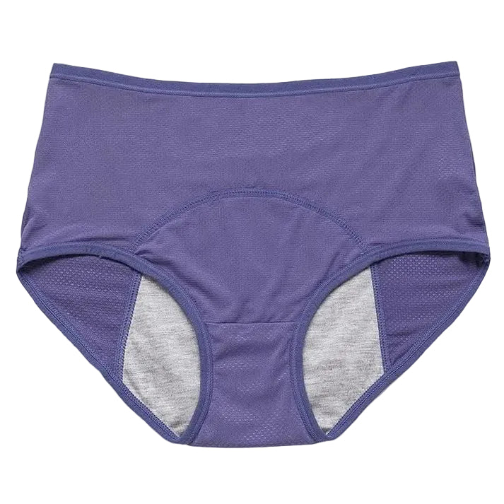Ropa interior de talle alto para mujer con superficie perforada
