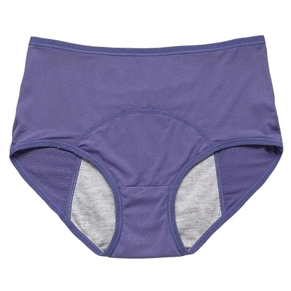 Ropa interior de talle alto para mujer con superficie perforada