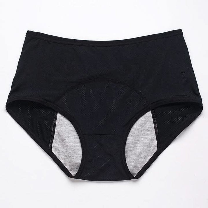 Ropa interior de talle alto para mujer con superficie perforada
