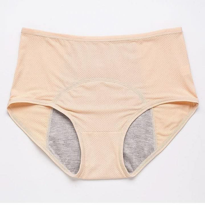 Ropa interior de talle alto para mujer con superficie perforada