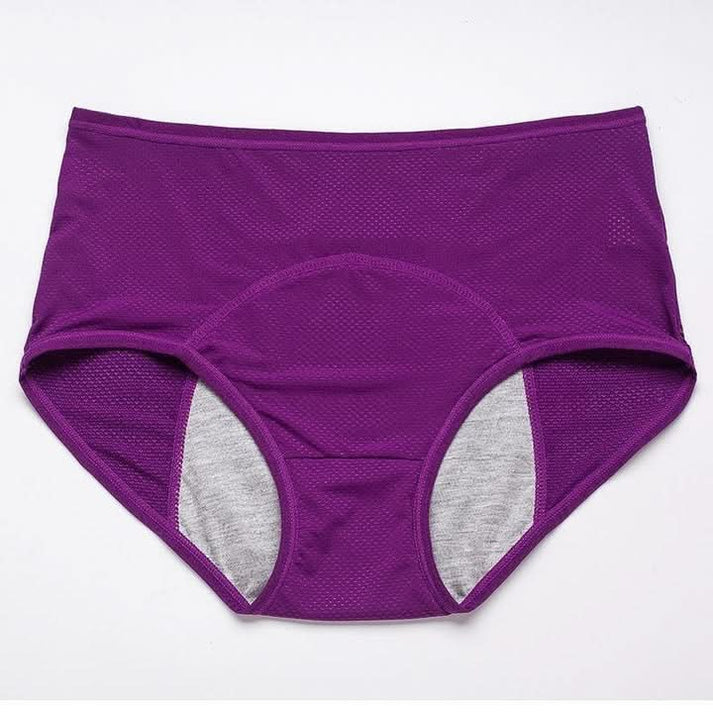 Ropa interior de talle alto para mujer con superficie perforada