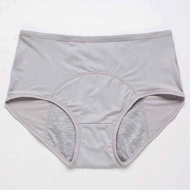 Ropa interior de talle alto para mujer con superficie perforada