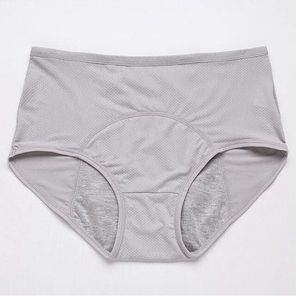 Ropa interior de talle alto para mujer con superficie perforada