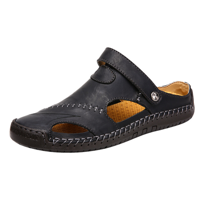 Sandalias cerradas para hombre con correa