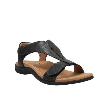 Sandalias para mujer de punta abierta con tira en T