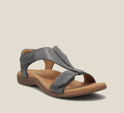 Sandalias para mujer de punta abierta con tira en T