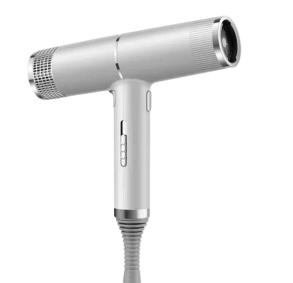 Secador de cabello en forma de T con controles deslizantes