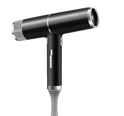 Secador de cabello en forma de T con controles deslizantes