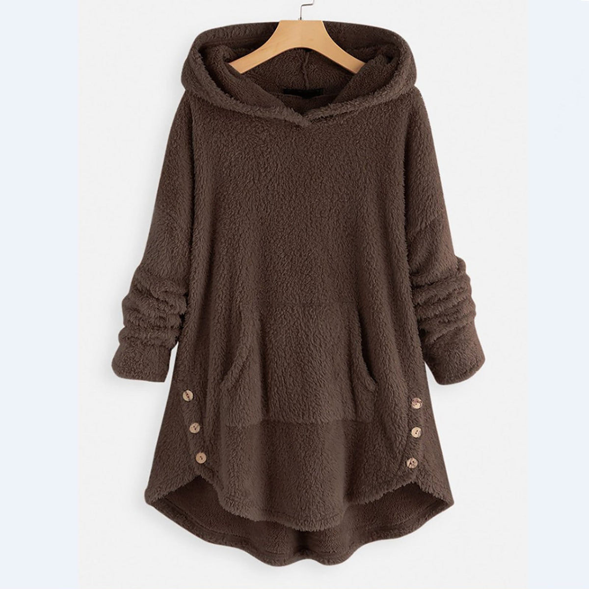 Sudadera de Mujer con Capucha - Cremallera Frontal y Detalle de Gato
