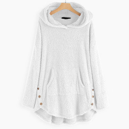 Sudadera de Mujer con Capucha - Cremallera Frontal y Detalle de Gato