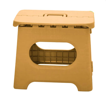 Taburete plegable con mecanismo colapsable