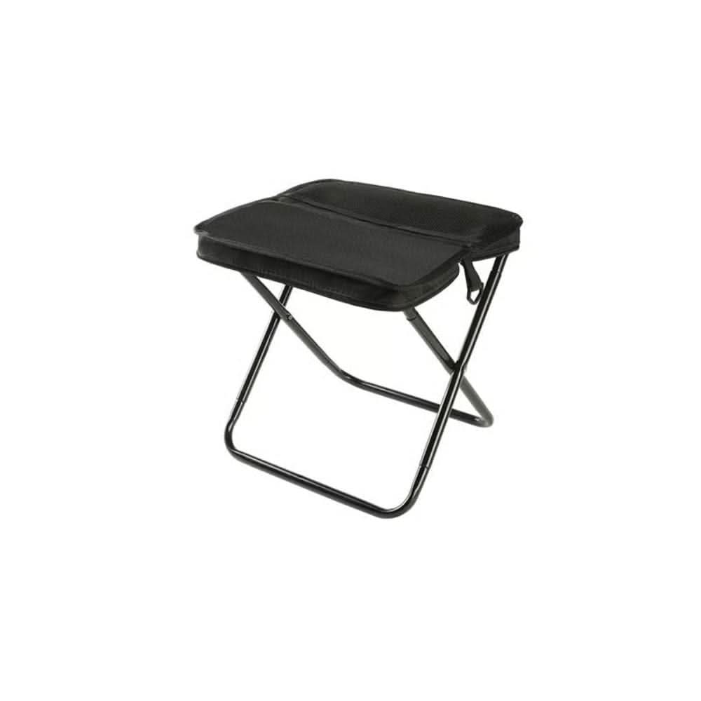 Taburete plegable con patas cruzadas