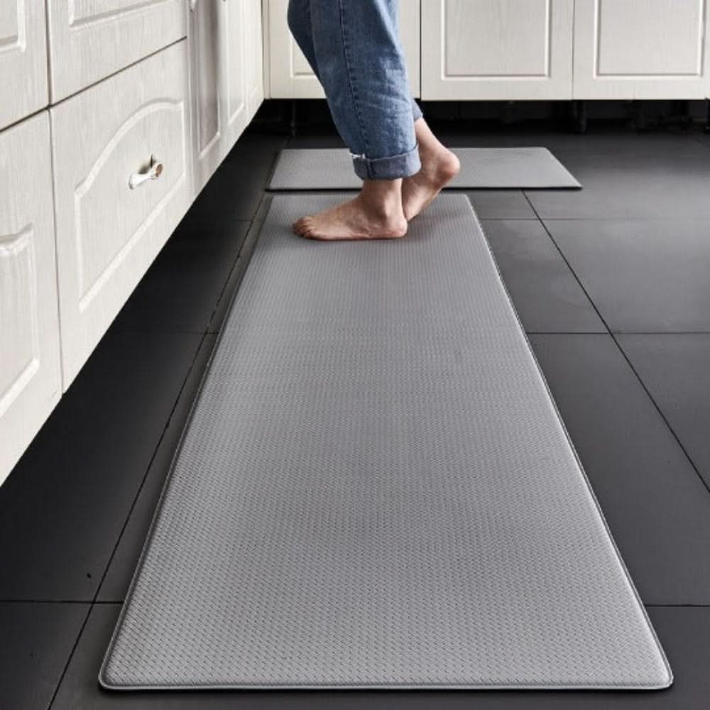 Tapete de cocina acolchado con superficie texturizada