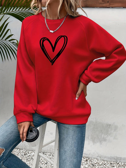Sudadera de Mujer - Cuello Redondo y Corte Relajado