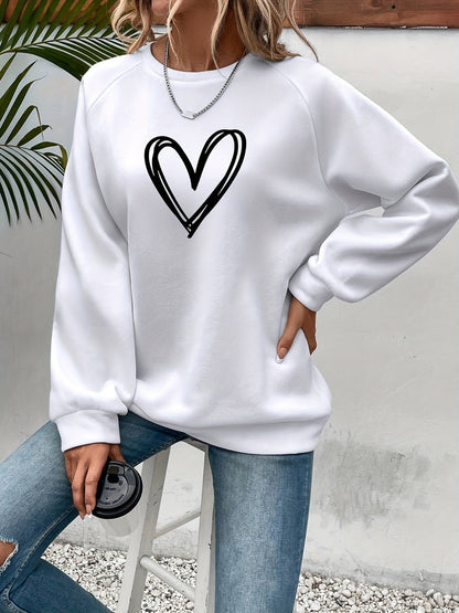 Sudadera de Mujer - Cuello Redondo y Corte Relajado