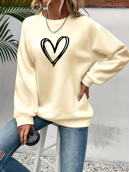 Sudadera de Mujer - Cuello Redondo y Corte Relajado