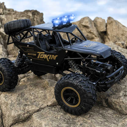 Vehículo todoterreno de control remoto tipo rock crawler