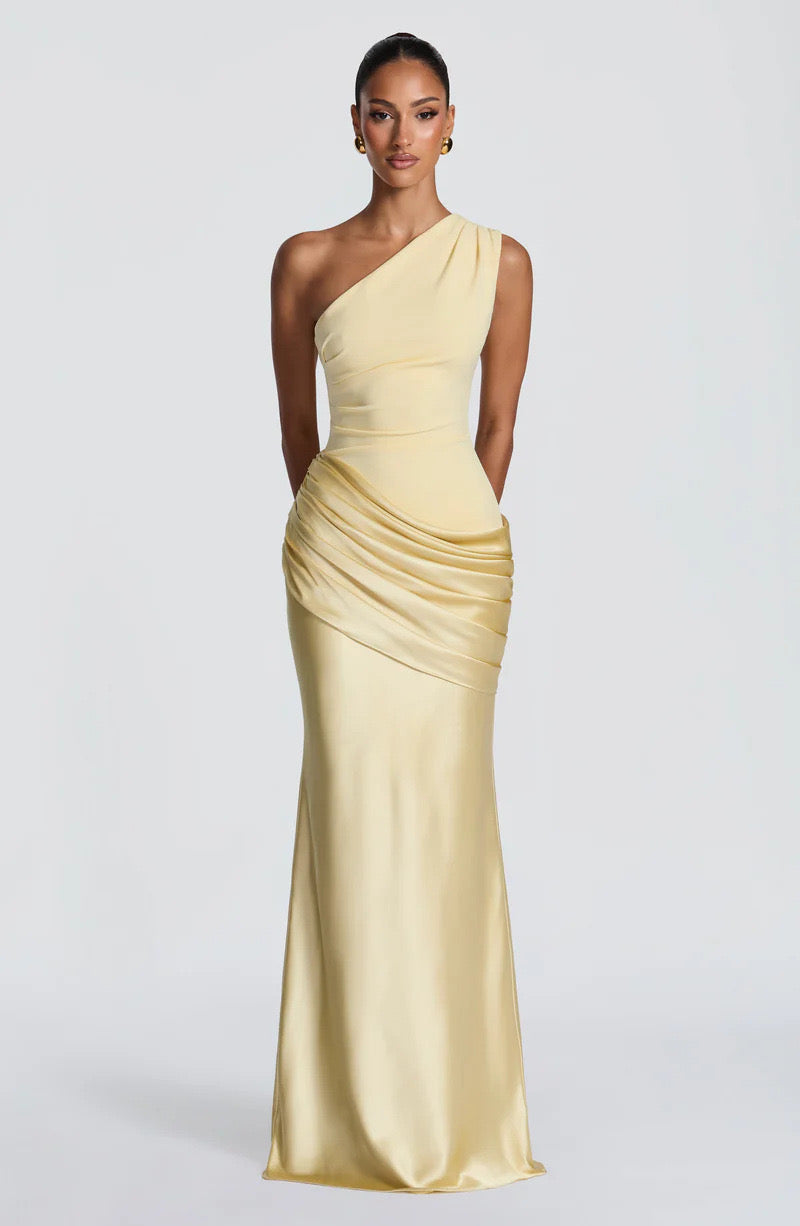 Vestido de Mujer para Invitada de Boda Elegante | Maxi