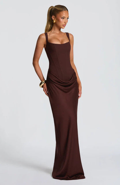 Vestido Elegante de Mujer para Invitada de Boda | Maxi