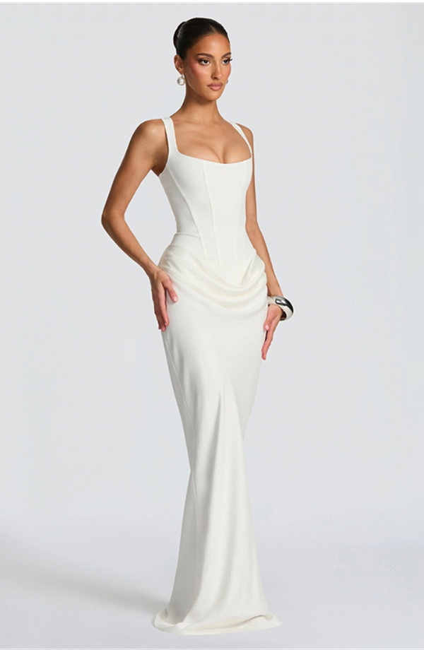Vestido Elegante de Mujer para Invitada de Boda | Maxi
